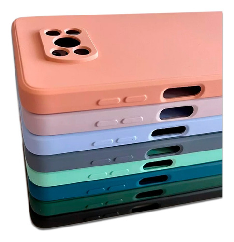 Funda Silicona Cubre Cámara Xiaomi Poco X3 X3 Pro X4 Pro 