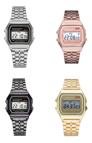 Reloj Digital Vintage Retro Por Mayor (5 Unidades) 