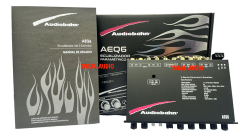 Ecualizador Parametrico 5 Bandas Audiobahn Automotriz Aeq6