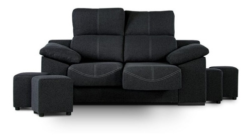 Sillon Sofa Paris 2 Lino Onix Entrega Inmediata Valenziana