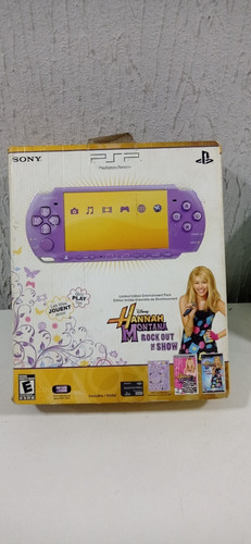 Psp3001 Edição Hanna Montana Na Caixa