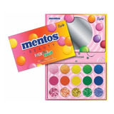 Mentos Mix Fruit Neon Paleta De Sombras