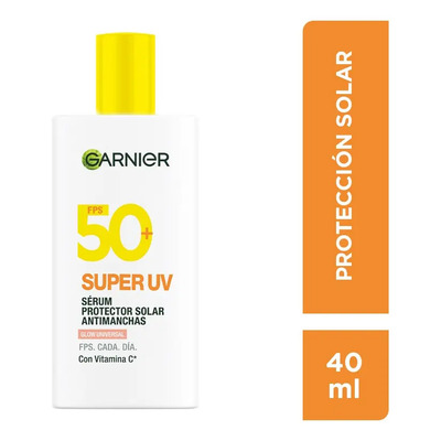 Protector Solar Facial Super UV con Color FPS50+ 40ml Garnier | MercadoLibre