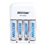 Cargador Pilas, Baterias, 2 Aa , 2 Aaa Marca Beston