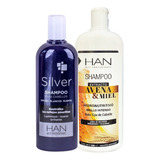 Combo X2 Shampoo Silver - Avena Han