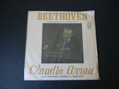 Concierto Para Piano 3 Beethoven Claudio Arrau Lp Vinilo