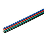 Cable Rgb 4 Hilos 1 Metro Awg 22 Para Tira Led 3528 5050 @tl