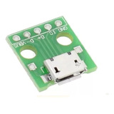 Placa Adaptador Micro Usb Hembra A Dip Pin Arduino