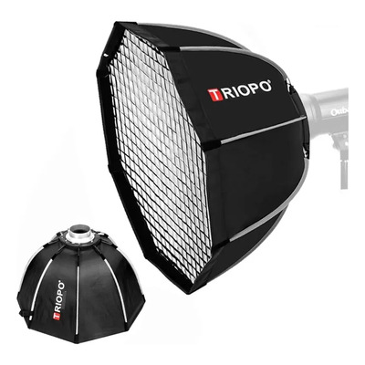 Octabox Softbox Montura Bowens Triopo 120cm Con Grid 120cm | Envío gratis