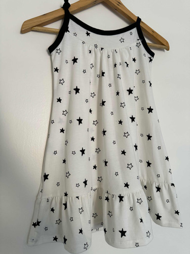 Vestido Nena Talle 6 Estampado Estrellas Chic