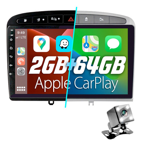 Central Multimedia Peugeot 308 Android 13 2gb 64gb
