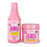 Kit Forever Liss Desmaia Cabelo Shampoo 300ml + Máscara 200g