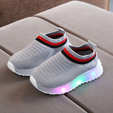 Zapatos Deportivos Niño Niña Bebe Calzado Casuales Luz Led