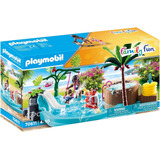 Set De Piscina Infantil Con Tobogán Playmobil