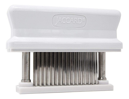 Ablandador De Carne Jaccard Con 48 Cuchillas Blancas De Acero Inoxidable