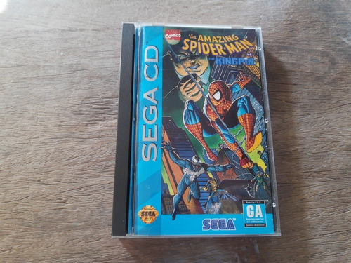 Sega Cd - The Amazing Spider-man Vs The Kingpin (jogo Cib)