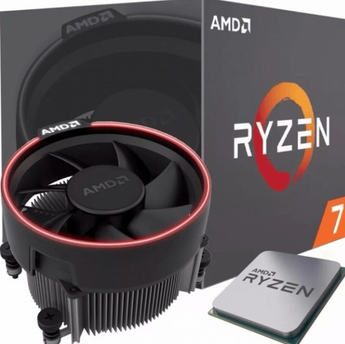 Processador Amd Ryzen 7 1700 Com Collerbox Original Seminovo