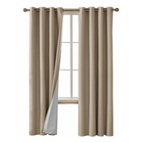 100 Blackout Curtains 95 Inches Long  Sun Bloc Thermal ...