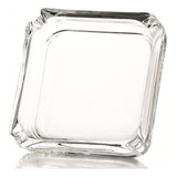 Cenicero Cuadrado Cristal 9x9cm - 6 Piezas - Crisa