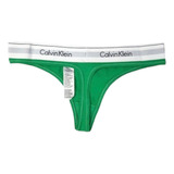 Tanga Calvin Klein Color Verde - Original Y Nuevo