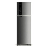 Geladeira Brm54jk Frost Free Duplex 400l Inox Brastemp 220v