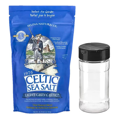 Sal Celtica Celtic Sea Salt 454 Gramos + Salero Chico | Envío gratis