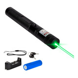 Puntero Laser Recargable Verde Efec Lluvia Cargador Incluido