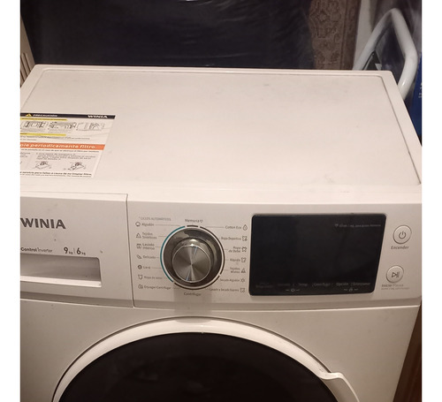 Lavadora Secadora Automática Winia Dwc-k9650x Usada