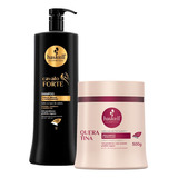 Kit Shampoo Haskell Cavalo Forte 1l + Máscara Queratina 500g