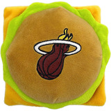 Nba Miami Heat Cheese Hamburguesa De Peluche Para Perros Y G