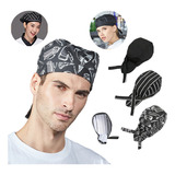 Gorro Cofia Para Cocinero Chef Estilo Turbante Unisex