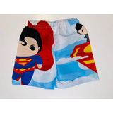Pantaloneta Piscina Superman Bebe