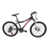 Bicicleta Raleigh Scout Rodado 24 Disc 21v Nena - Violeta