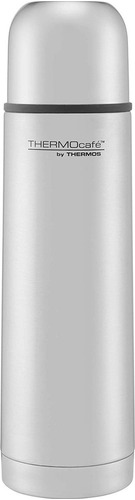 Thermos Termocafé - Frasco De Acero Inoxidable, 16.9 Fl Oz Color Plateado, Metálico