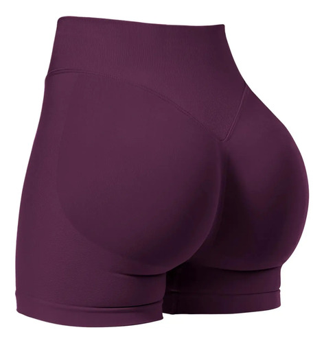 Pantalones Cortos De Yoga De Cintura Alta Para Controlar La