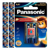 26 Pilhas Alcalinas Premium Aa 2a Panasonic 13 Cart