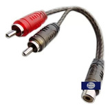 Cable Rca  Y  Rock Series Rks-ymx10 1 Hembra 2 Machos 10pz