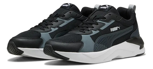 Tenis Puma  X-ray 3 Lt 2290 Negro Con Gris Para Hombre | Meses sin interés