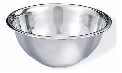 Tigela Bacia Funda 16cm Inox P/ Porcões Restaurante Casa