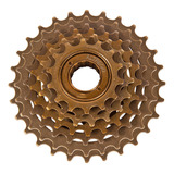 Sprocket Bicicleta Rueda Libre Estrella 7 Pasos Velocidades Cantidad Máxima De Dientes 28 Cantidad Mínima De Dientes 14 Color Café