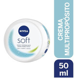 Crema Nivea Soft 50ml Multiproposito Manos Rostro Cuerpo