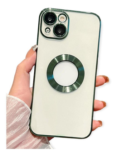 Funda De Lujo Goma Para iPhone 8/7 Plus + Mica Case Elegante