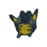 Insignia Parche Militar Airsoft Pvc Pokemon Pikachu Tactico