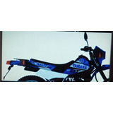 Funda Asiento Yamaha Dt 125 Cc 175 Cc Azul 3m063a