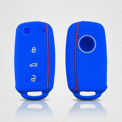 Funda Silicon Protector Llave Volkswagen Seat 7 Colores