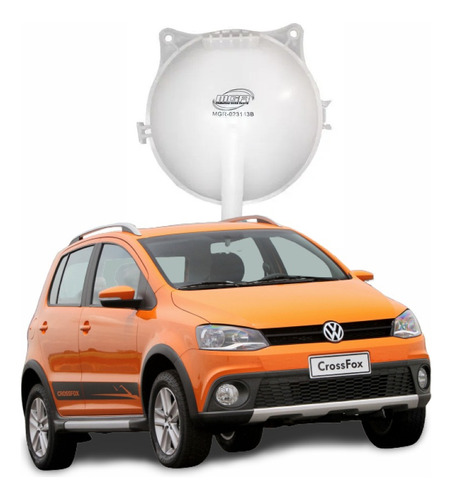 Envase Refrigerante Volkswagen Fox Crossfox Space Fox Polo S Foto 3