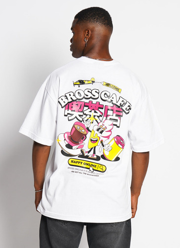 Remera Bross Oversize Cafe