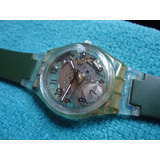Swatch Eskeleton Reloj Vintage Retro Para Mujer Del Año 1994