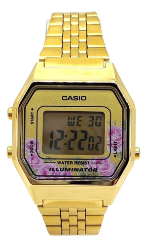 Reloj Casio Mujer Digital Original La-680wga-4c