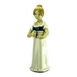 Figura Porcelana Rex Valencia 24 Cm Vintage España F5